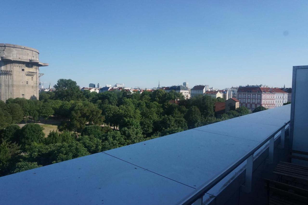 Augartenblick Penthaus 17 - Blick Zum Riesenrad 비엔나 외부 사진