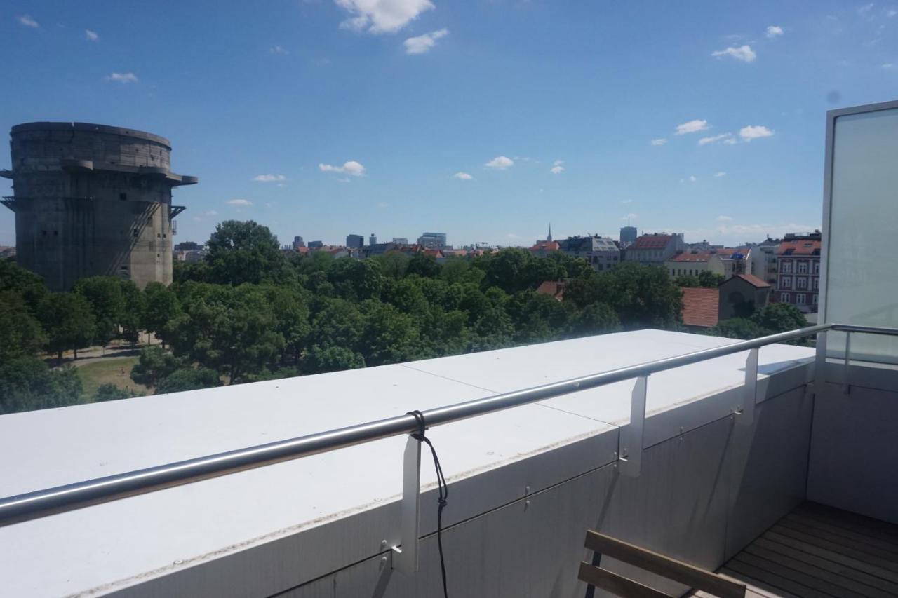 Augartenblick Penthaus 17 - Blick Zum Riesenrad 비엔나 외부 사진